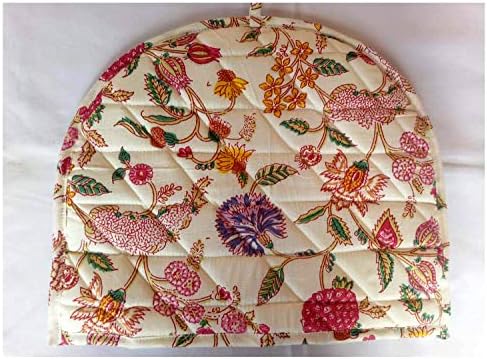 Marusthali עבודת יד הודית להדפיס כותנה שקית תה קומקום הקומקום הקומקום מכסה הקומקום לכסות את התה המסורתי השמיכה תה כיסויים
