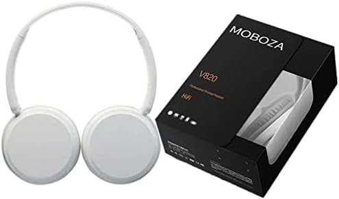 בס Bluetooth On Ear Headphones לבן