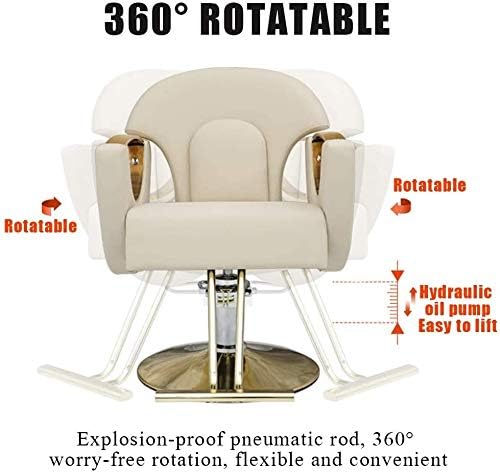 סלון הכיסא High-End כורסת הטלביזיה, מעשי הכסא סלון הכיסא סטיילינג כיסא כבד סלון יופי מספרה כיסאות מסתובבים משאבה הידראולית,