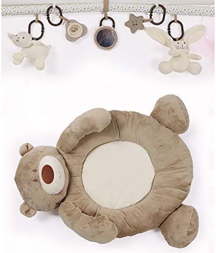 ROCK1ON התינוק לשחק כושר,זוחל השטיח עבור הרך הנולד & פעוט,הדוב הקטן תינוק מזרן פעילות עם 5 התינוק פעילות,צעצועים מגיל