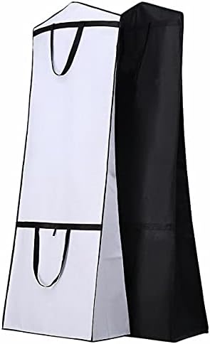 ZHANGM שימוש כפול מתקפל לעבות את שמלת החתונה כיסוי אבק נשים שמלת חלוק אחסון שקיות הביתה ארוכה סעיף בגדי מגן FG001 (גודל