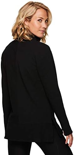 RBX פעילה של נשים אולטרה רך מרופד צוואר ברדס סוודר החולצה