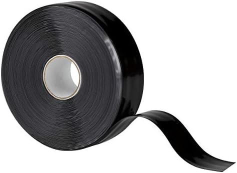 X-Treme הקלטת TPE-X36ZLB גומי סיליקון עצמית פיוזינג, קלטת 1 x 36', משולש, שחור