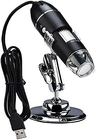 SUZYN מיקרוסקופ 3-in-1 מיקרוסקופ 1600X HD טלפונים חכמים תיקון דיגיטלי אלקטרון מיקרוסקופ זכוכית מגדלת, מצלמה 8 לדים עם