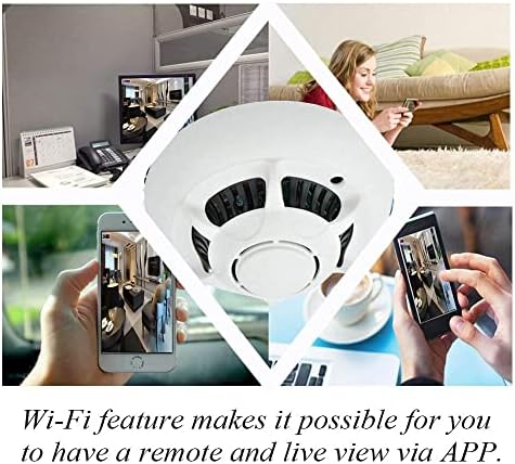 ZHIERPIUS מיני מרגלים מצלמה, HD 4K Mini Wireless WiFi IP מצלמת בבית מצלמת אבטחה ראיית לילה מרחוק זיהוי תנועת וידאו וידאו