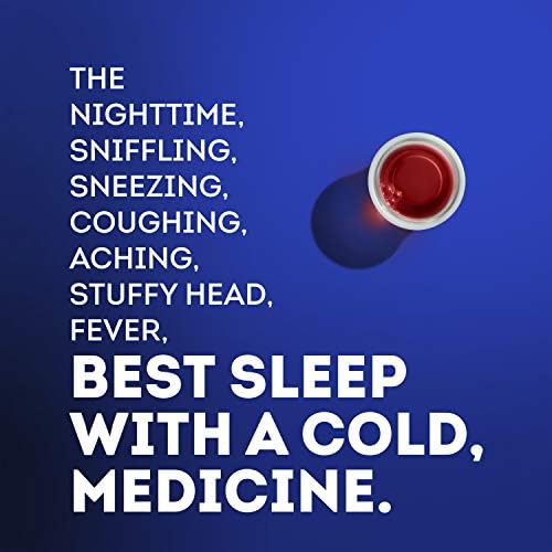 ויקס תרופות חמור בשעות הלילה, להקלה על שיעול, קר & שפעת הקלה, כאב גרון, חום, & גודש הקלה, ברי טעם, Twin Pack, 12 FL