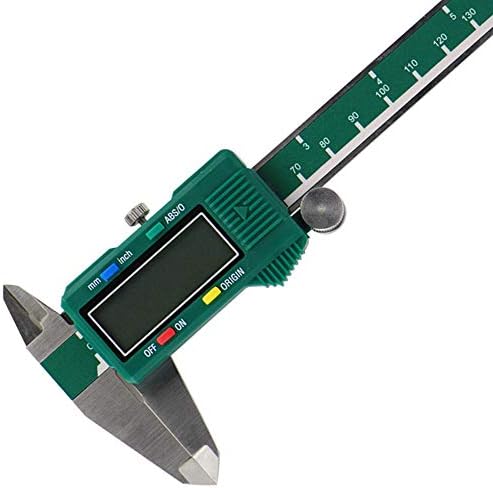 Teerwere Vernier Caliper דיוק גבוהה תצוגה דיגיטלית Vernier עם ארבעה כפתורים אופן המדידה 0-150 מ מ קליפר דיגיטלי (צבע