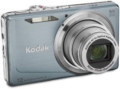 Kodak Easyshare M381 12.4 MP מצלמה דיגיטלית עם 5x זום אופטי ו-3 אינץ ' LCD (אדום)