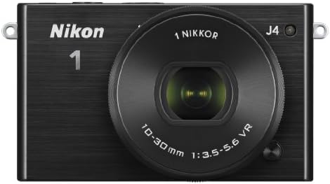 ניקון 1 J4 מצלמה דיגיטלית עם 1 F 10-30mm f/3.5-5.6 PD עדשת זום ו 30-110mm f/3.8-5.6 עדשה (שחור) (הופסק על ידי יצרן)