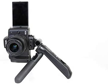Canon EOS M50 מארק II תוכן היוצר קיט, ראי 4K Vlogging המצלמה הערכה כוללת EF-M 15-45mm עדשה, חצובה אחיזה, כניסת מיקרופון