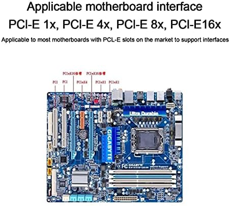 Baiko הרחבה כרטיס הרחבה כרטיס Superspeed 7 יציאות PCI-E ל-USB 3.0 הרחבה כרטיס 5 יציאות USB 3.0 כרטיס אקספרס שולחן העבודה